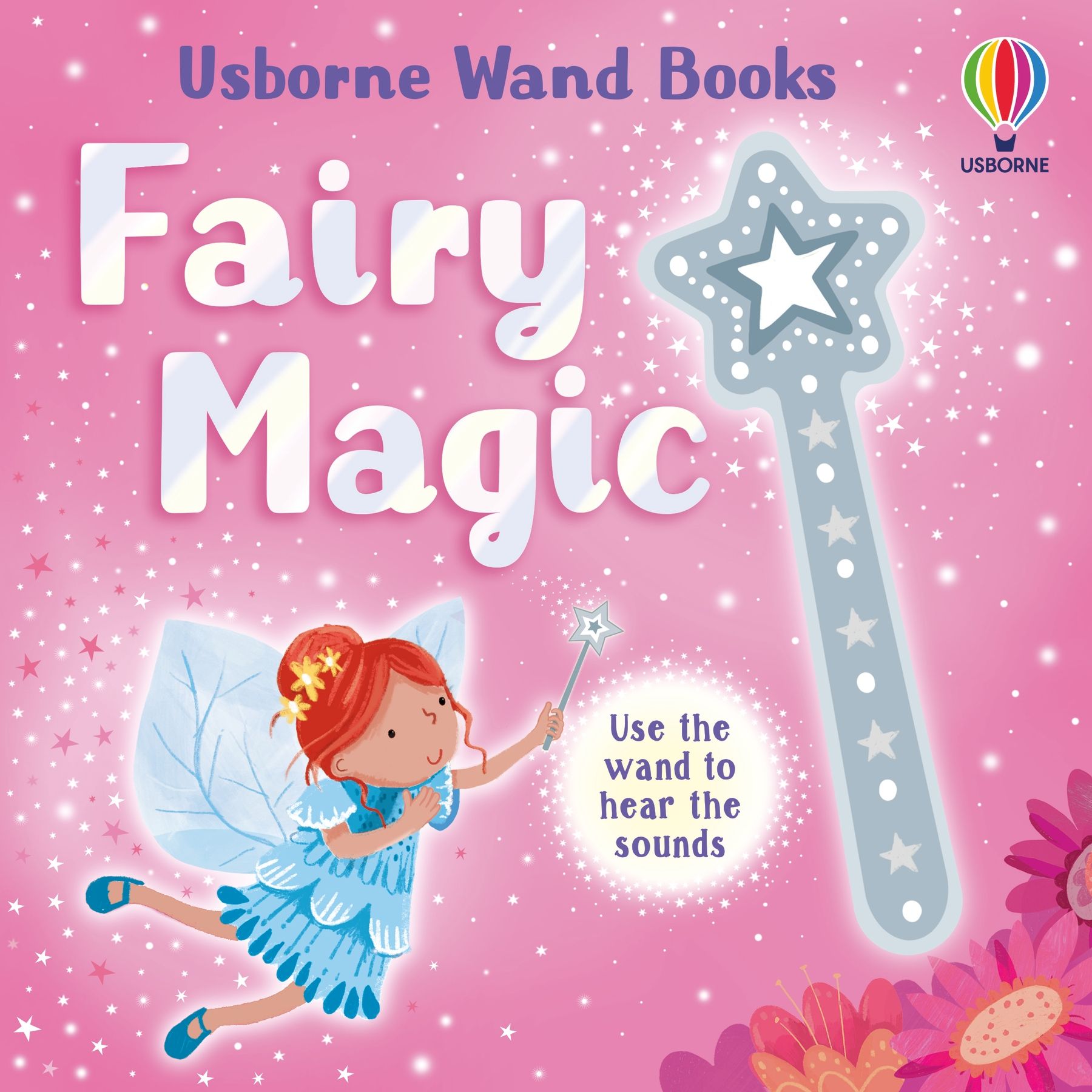 Usborne – Wand Books: Fairy Magic – Carte cu sunete pentru copii 3+ ani – carte pentru copii Usborne, copertă