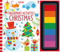 Usborne – Fingerprint Activities Christmas – Carte pentru copii 6+ ani – carte pentru copii Usborne, copertă