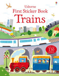 Usborne – First Sticker Book Trains – Carte cu stickere pentru copii 3+ ani – carte pentru copii Usborne, copertă
