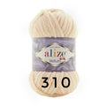 Ghem Alize Velluto 310, bej miere, fir catifelat de 100 g