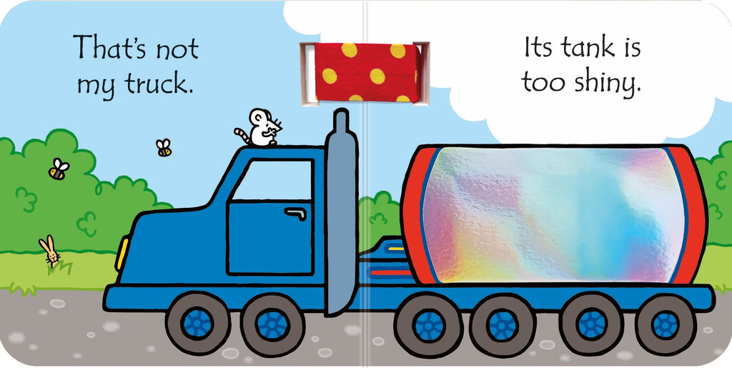 Usborne – That's not my truck buggy book – Carte pentru copii 6+ luni – carte pentru copii Usborne, pagini interior ilustrate