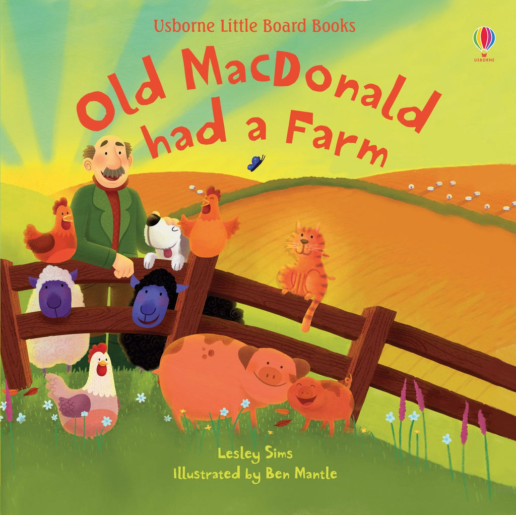Usborne – Old MacDonald had a Farm – Carte pentru copii 18+ luni – carte pentru copii Usborne, copertă