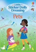 Usborne – Little Sticker Dolly Dressing Pets – Carte cu stickere pentru copii 5+ ani – carte pentru copii Usborne, copertă