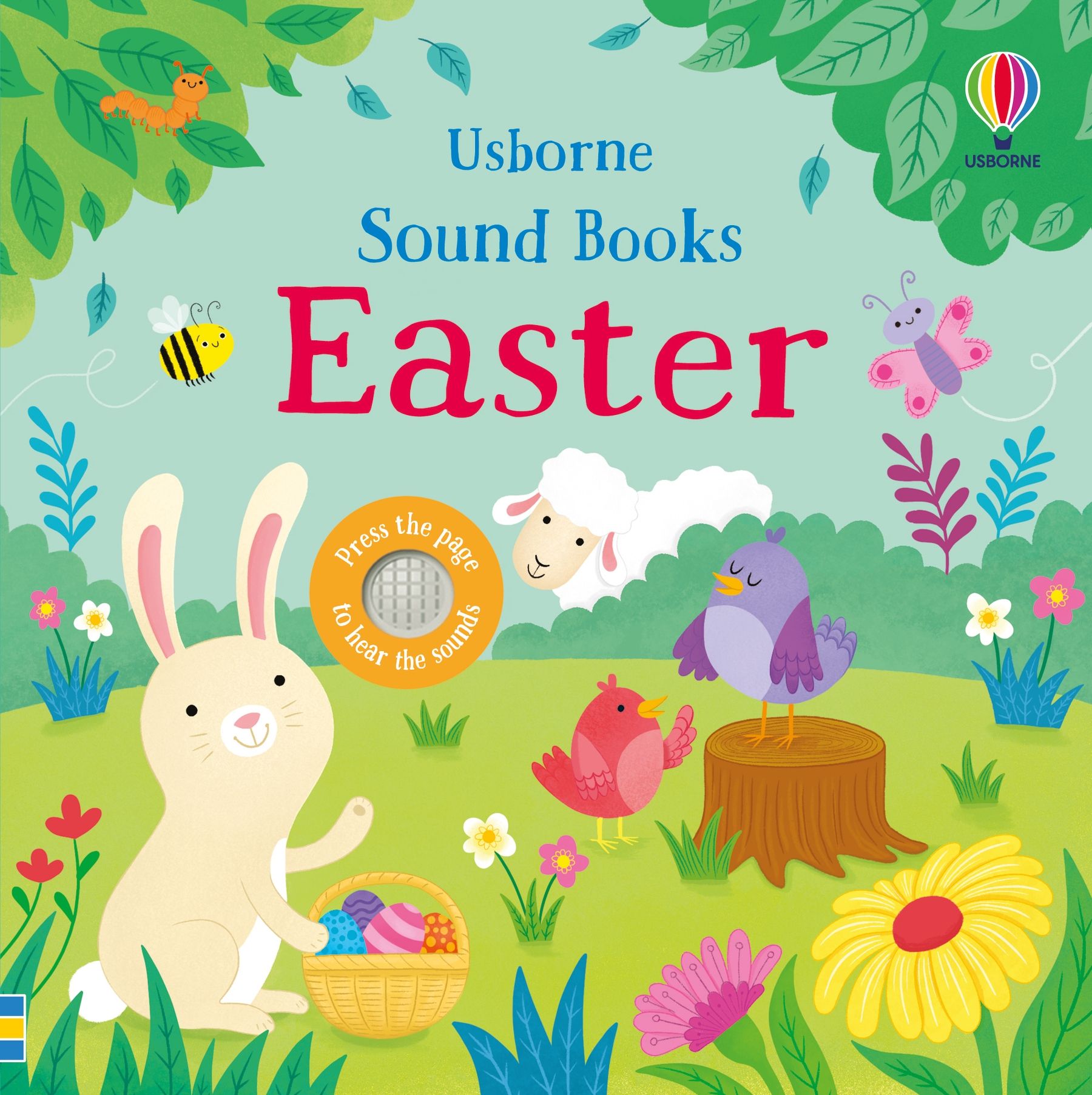 Usborne – Easter Sound Book – Carte cu sunete pentru copii 12+ luni – carte pentru copii Usborne, copertă