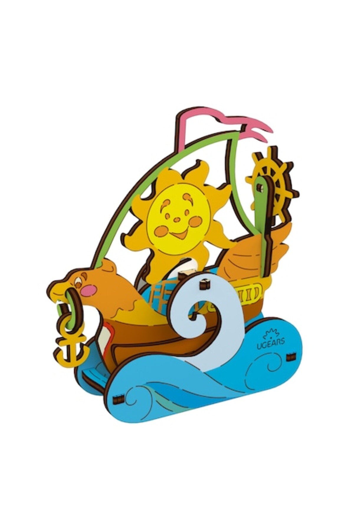 UGears 4KIDS Sailboat image 0