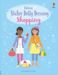 Usborne – Sticker Dolly Dressing Shopping – Carte cu stickere pentru copii 5+ ani – carte pentru copii Usborne, copertă