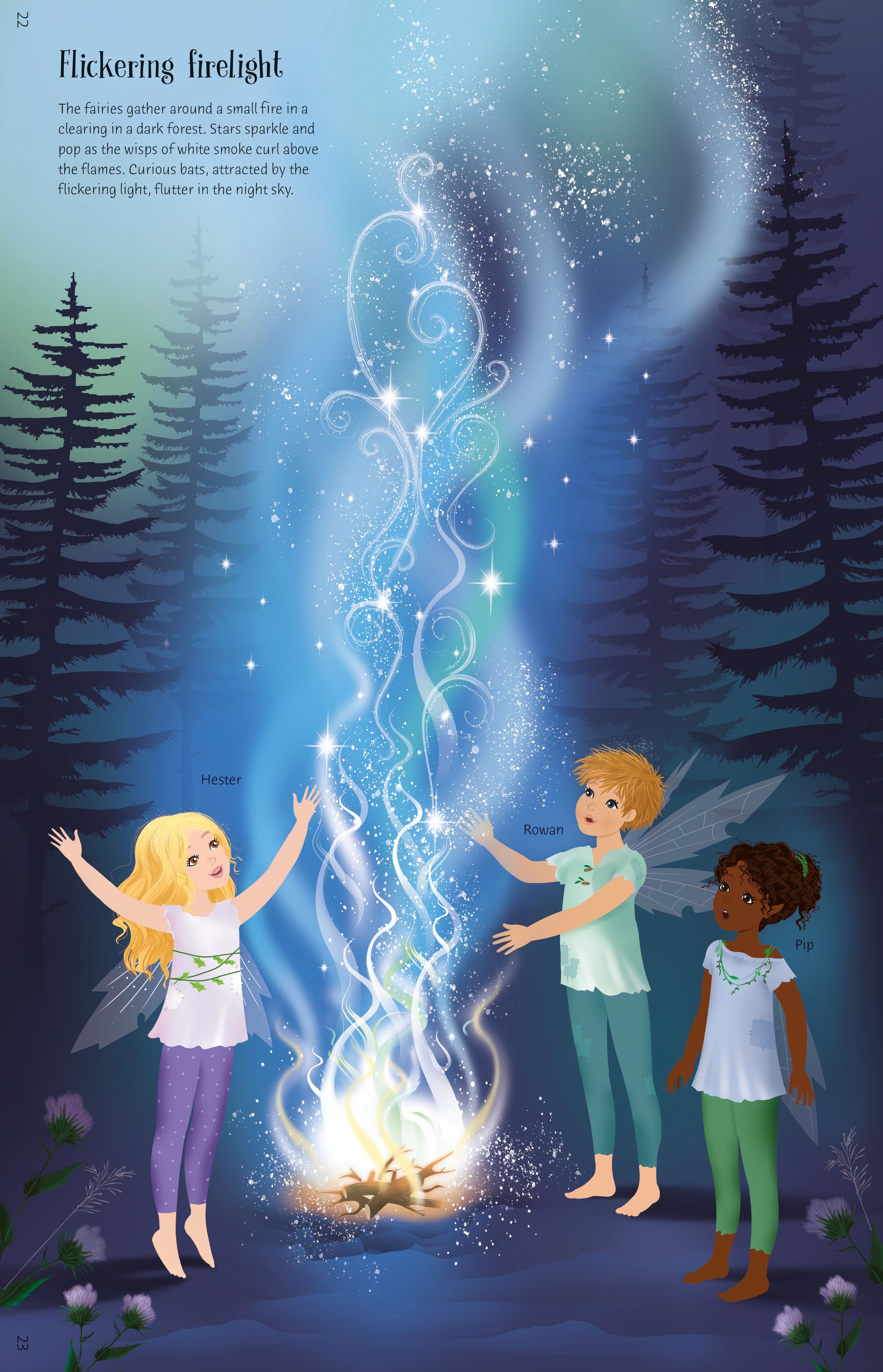 Usborne – Sticker Dolly Dressing Magical Kingdom – Carte cu stickere pentru copii 5+ ani – carte pentru copii Usborne, preview pagini