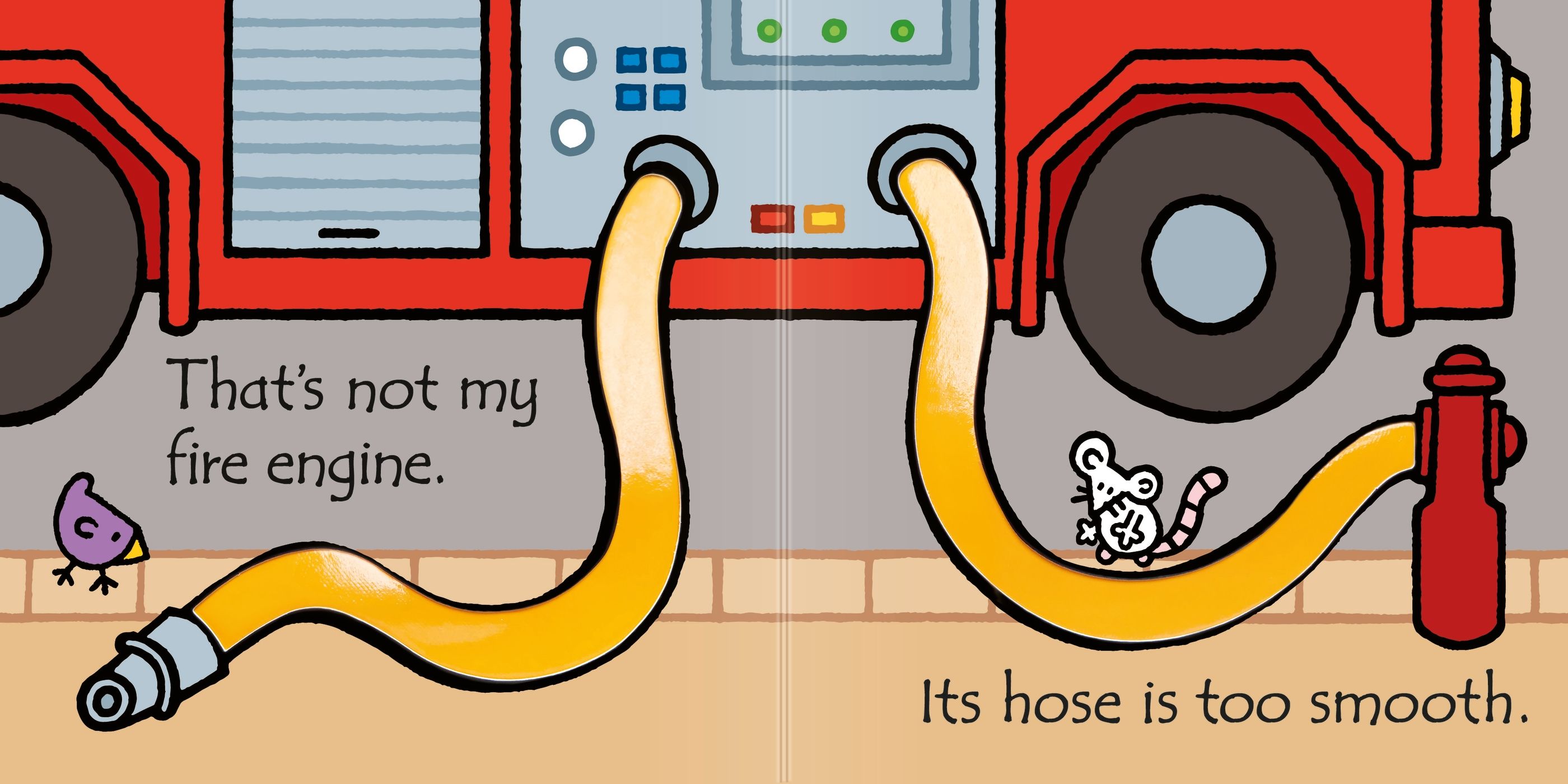 Usborne – That's not my fire engine... – Carte pentru copii 3+ luni – carte pentru copii Usborne, detalii conținut