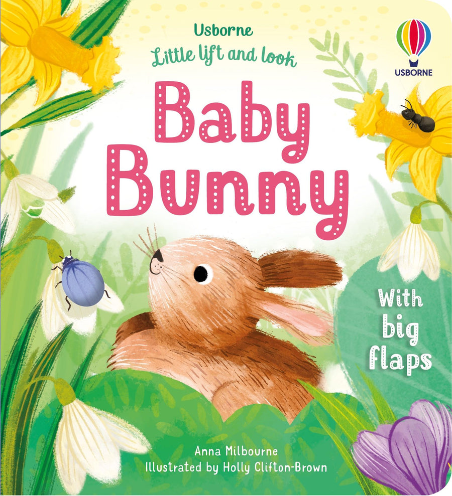 Coperta cărții Little Lift and Look Baby Bunny, Usborne