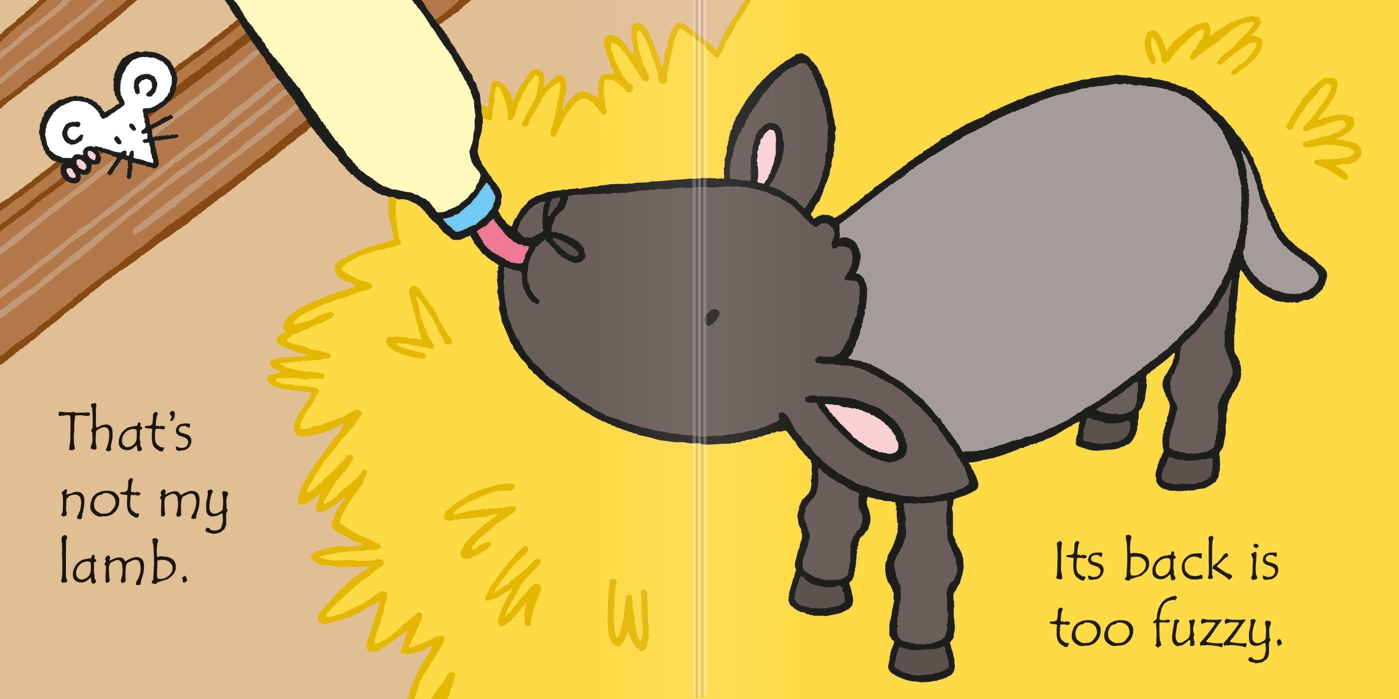 Usborne – That's not my lamb... – Carte pentru copii 3+ luni – carte pentru copii Usborne, preview pagini
