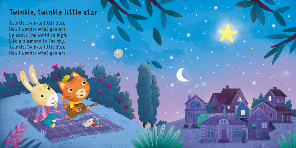 Usborne – Sing-along Nursery Rhymes – Carte cu sunete pentru copii 6+ luni – carte pentru copii Usborne, preview pagini
