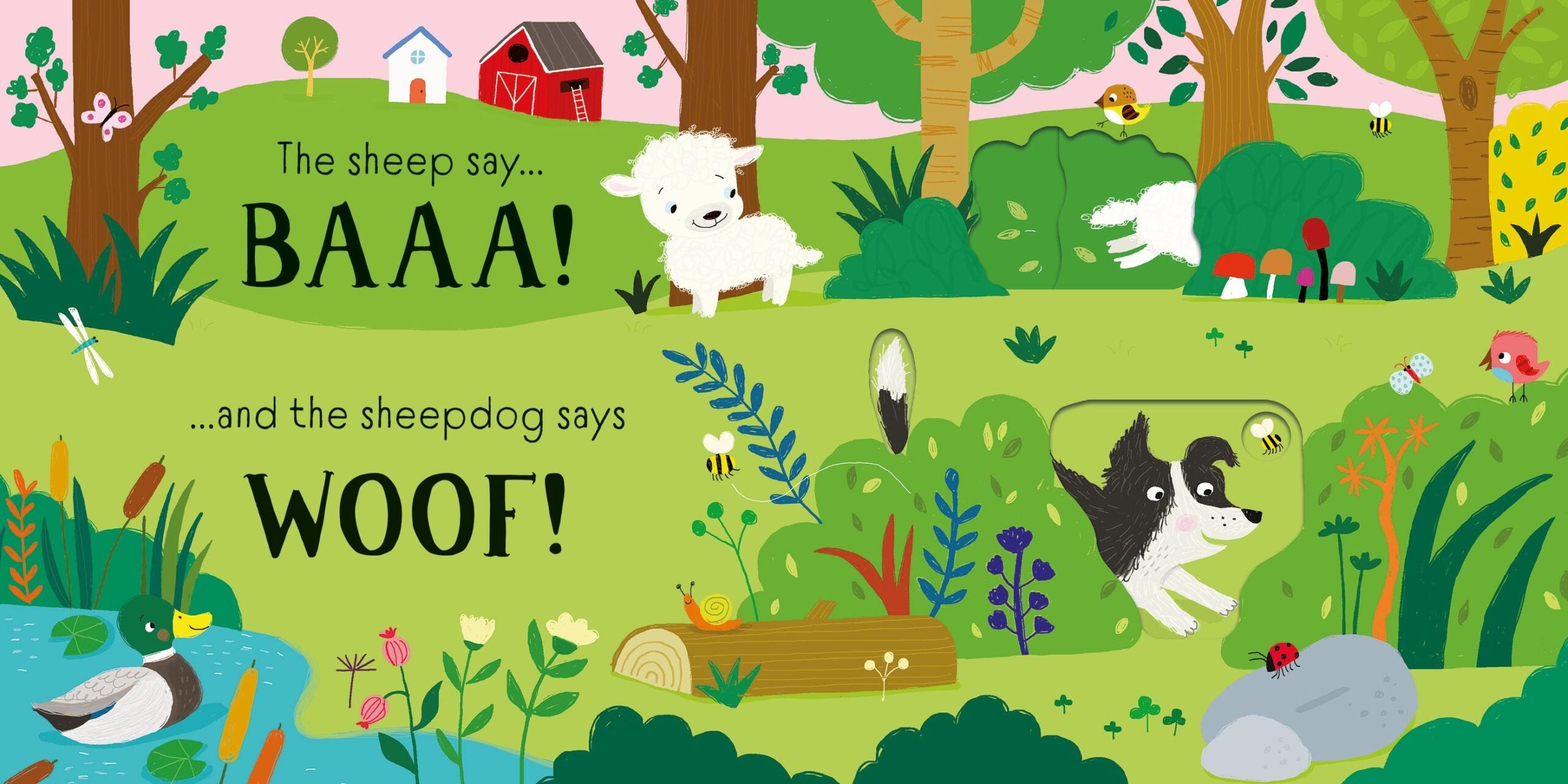 Usborne – Slider Sound Books Moo! – Carte cu sunete pentru copii 6+ luni – carte pentru copii Usborne, preview pagini