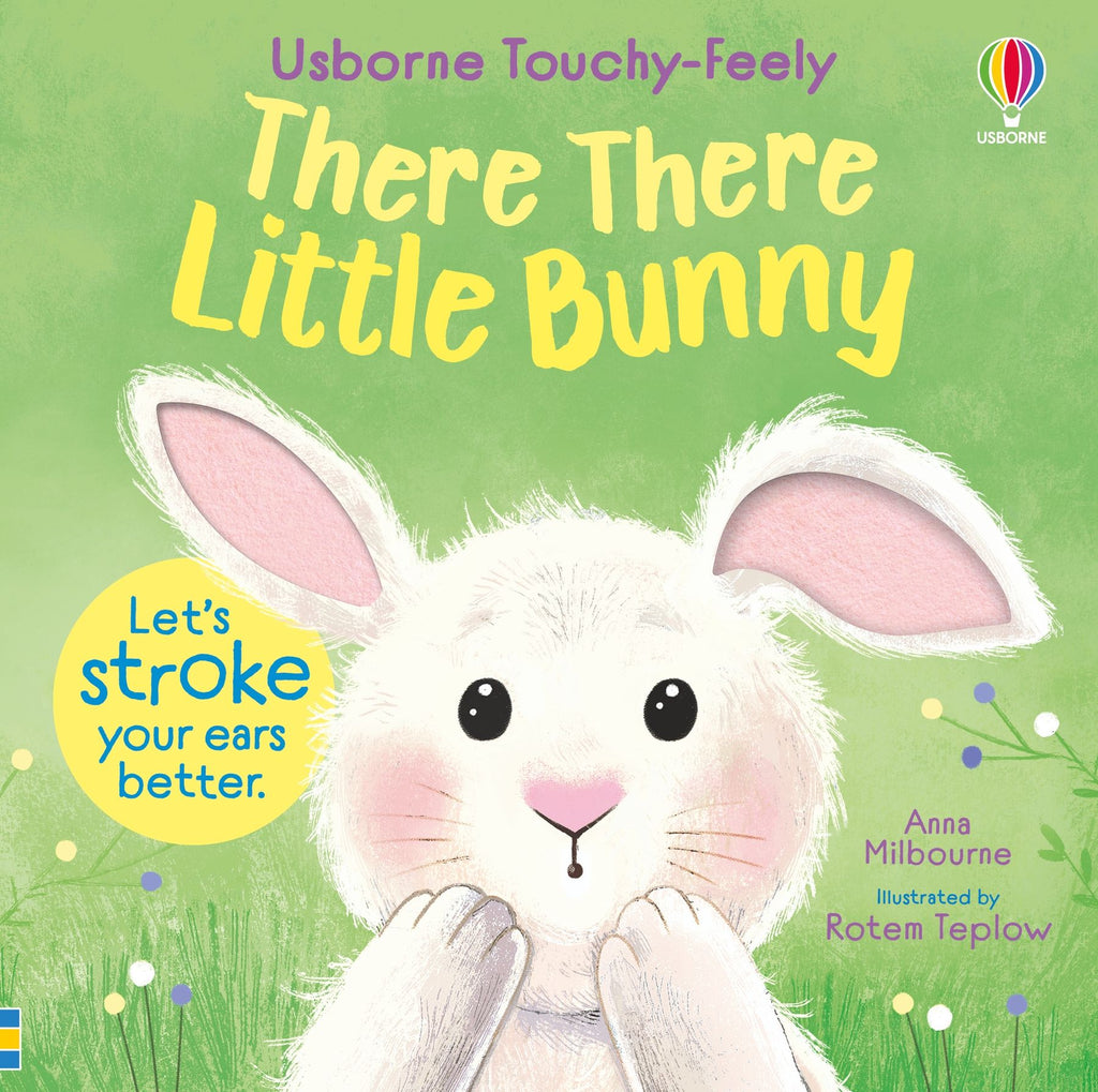 Usborne – There There Little Bunny – Carte pentru copii 6+ luni – carte pentru copii Usborne, copertă