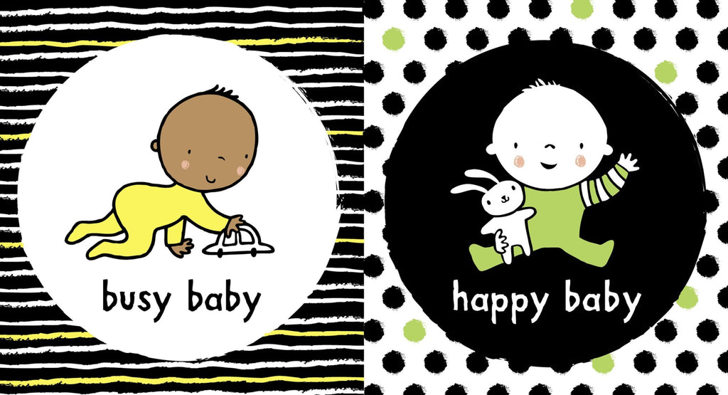 Usborne – Baby's Very First Black and White Little Library – Carte pentru copii 0+ luni – carte pentru copii Usborne, detalii conținut
