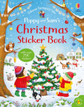 Usborne – Poppy and Sam's Christmas Sticker Book – Carte cu stickere pentru copii 3+ ani – carte pentru copii Usborne, copertă