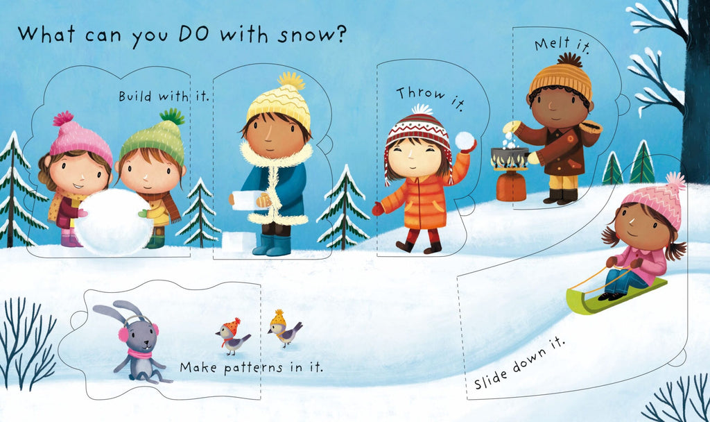 Usborne – Very First Questions and Answers What is Snow? – Carte pentru copii 3+ ani – carte pentru copii Usborne, preview pagini