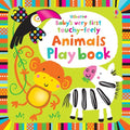 Usborne – Baby's Very First Touchy-Feely Animals Playbook – Carte pentru copii 0+ luni – carte pentru copii Usborne, copertă
