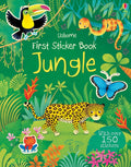 Usborne – First Sticker Book Jungle – Carte cu stickere pentru copii 3+ ani – carte pentru copii Usborne, copertă