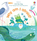 Usborne – First Questions and Answers: Why am I afraid? – Carte cu clapete pentru copii 4+ ani – carte pentru copii Usborne, copertă