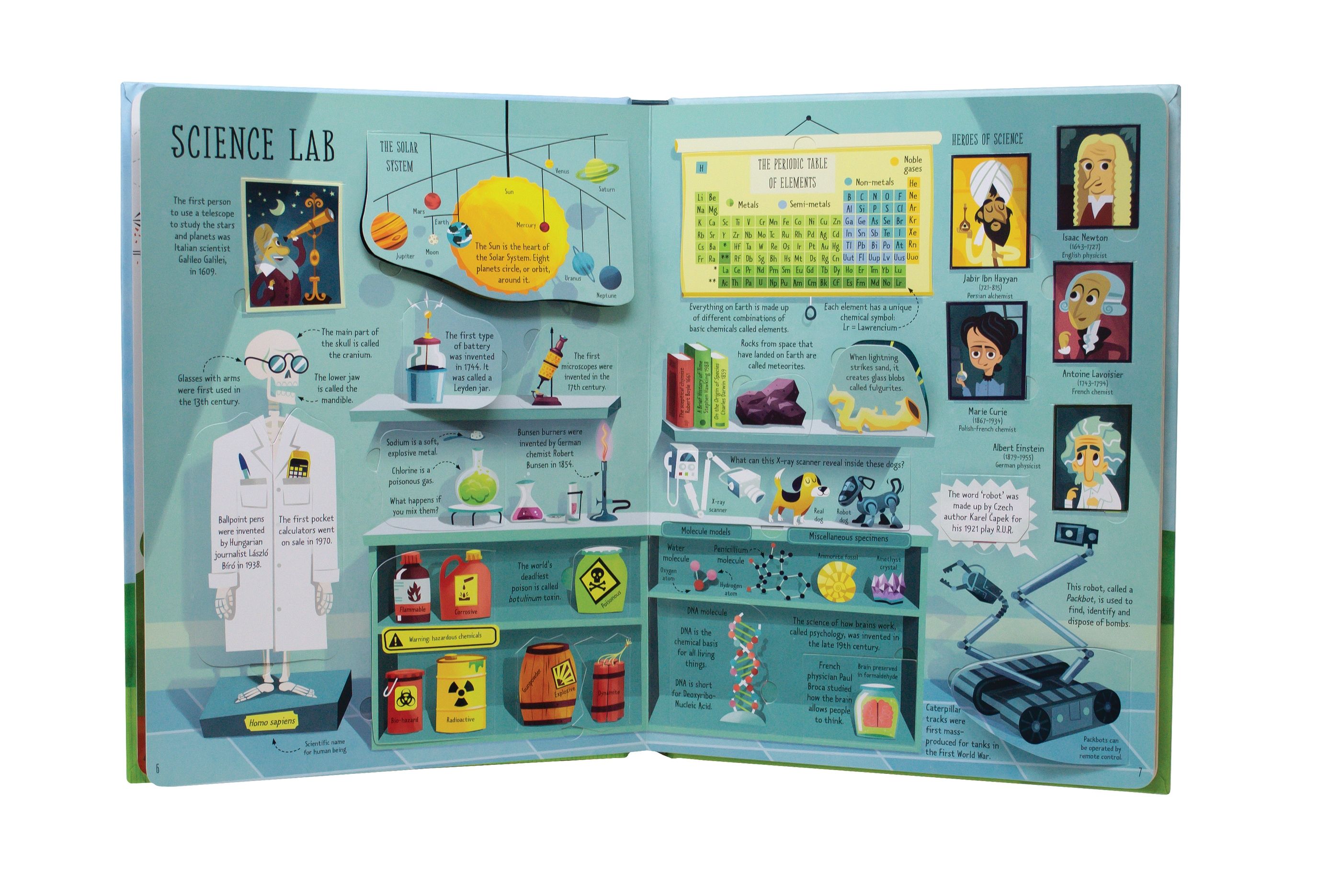 Usborne – Lift-the-Flap General Knowledge – Carte cu clapete pentru copii 6+ ani – carte pentru copii Usborne, preview pagini