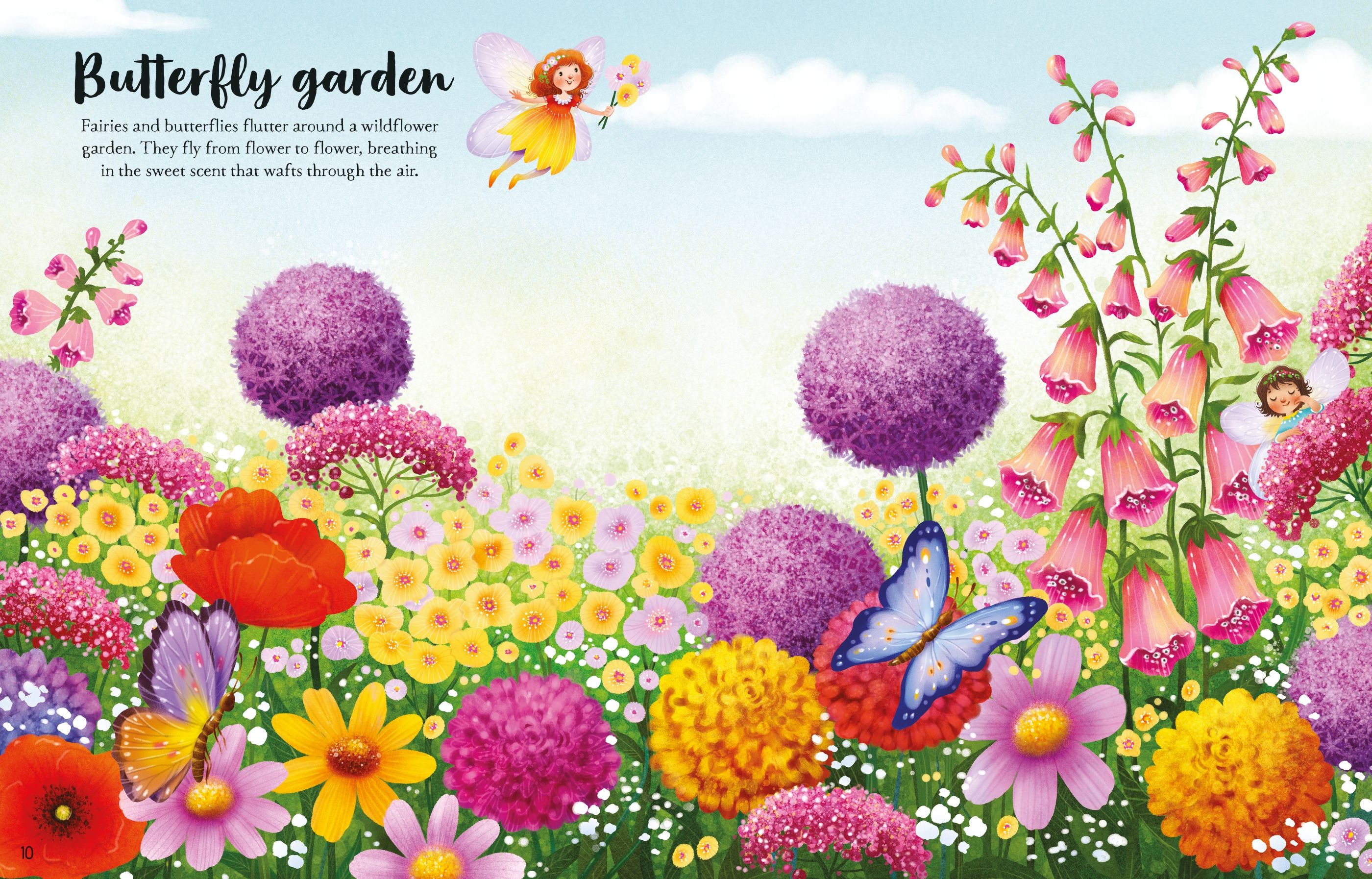 Usborne – Fairies, Pixies and Elves Sticker Book – Carte cu stickere pentru copii 5+ ani – carte pentru copii Usborne, preview pagini