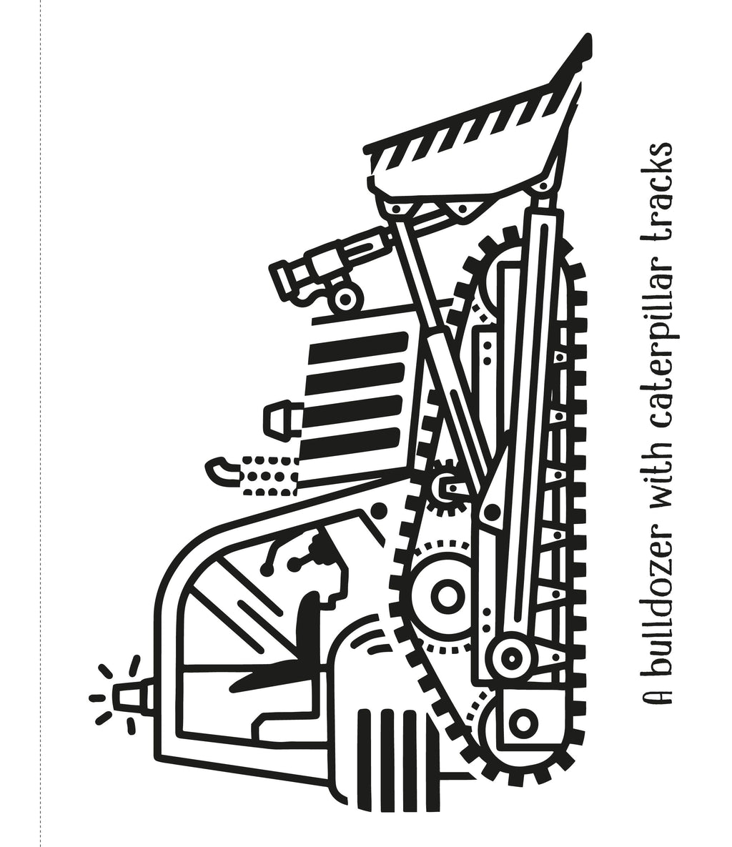 Usborne – First Magic Painting Trucks and Diggers – Carte cu clapete pentru copii 3+ ani – carte pentru copii Usborne, pagini interior ilustrate