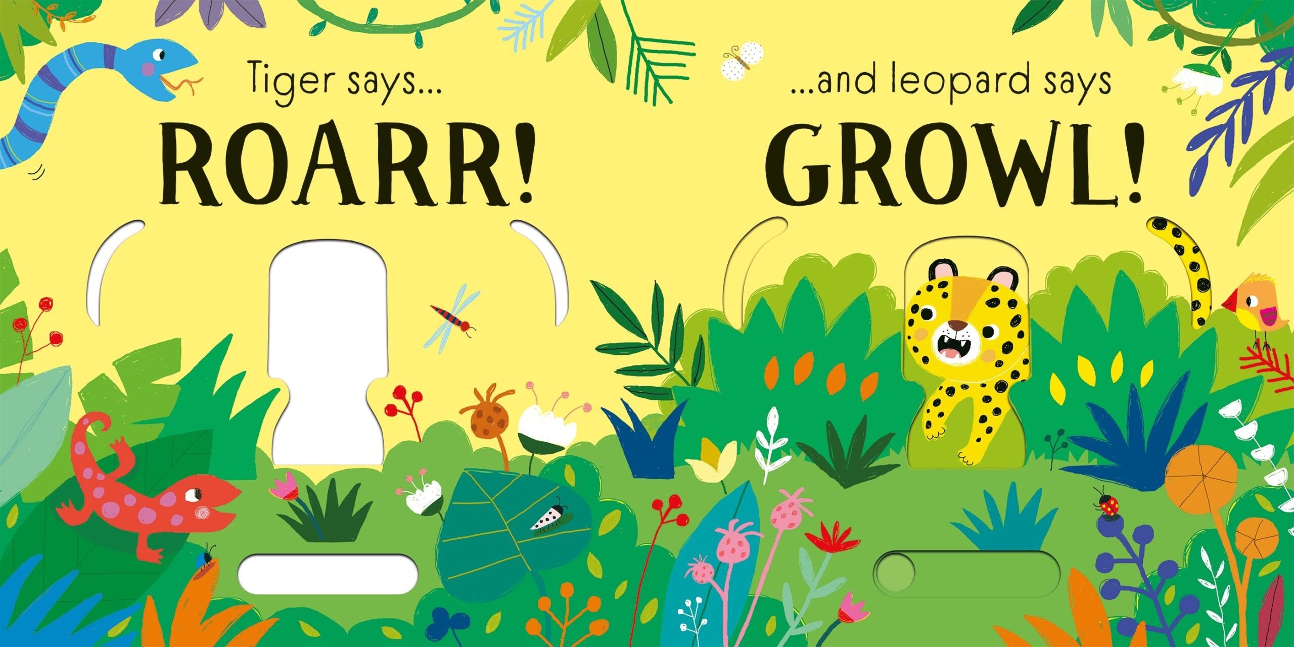 Usborne – Roarr! – Carte pentru copii 6+ luni – carte pentru copii Usborne, preview pagini
