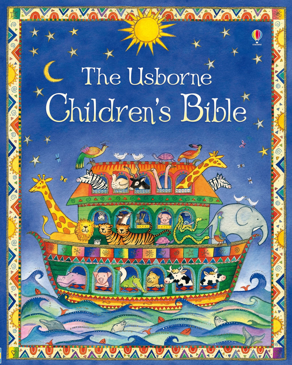 Coperta cărții „The Usborne Children’s Bible” – poveste pentru copii Usborne pentru copii 4+ ani
