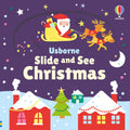 Usborne – Slide and See Christmas – Carte pentru copii 6+ luni – carte pentru copii Usborne, copertă
