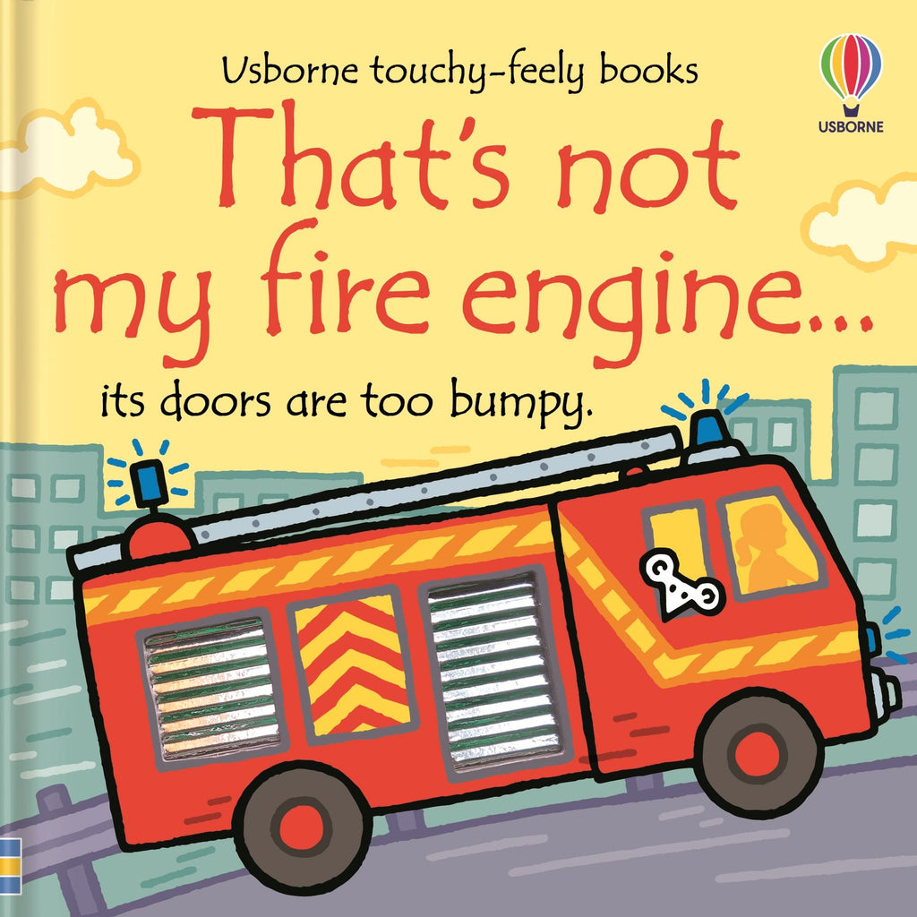 Usborne – That's not my fire engine... – Carte pentru copii 3+ luni – carte pentru copii Usborne, copertă