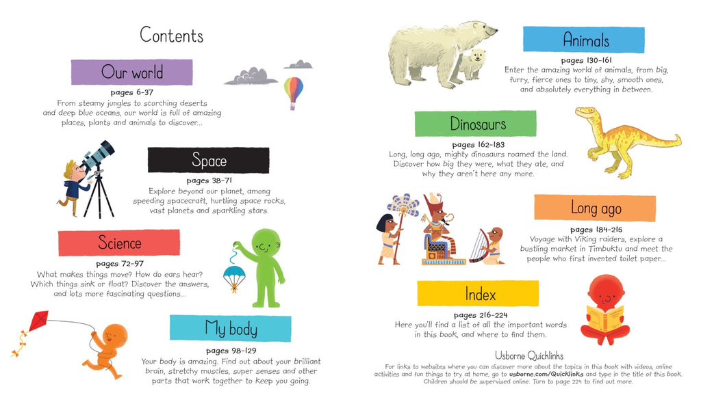 Usborne – My First Encyclopedia – Carte pentru copii 3+ ani – carte pentru copii Usborne, pagini interior ilustrate