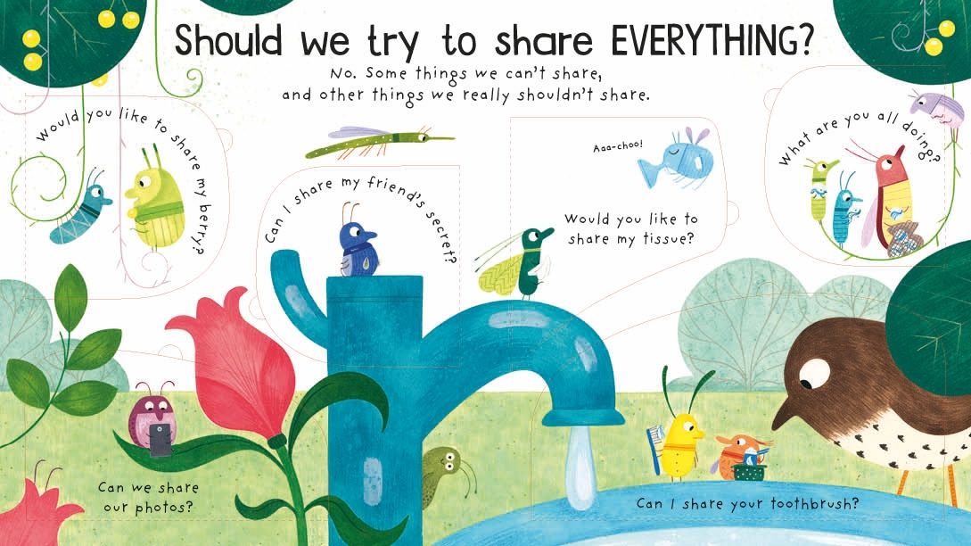 Usborne – First Questions and Answers: Why should I share? – Carte pentru copii 4+ ani – carte pentru copii Usborne, preview pagini
