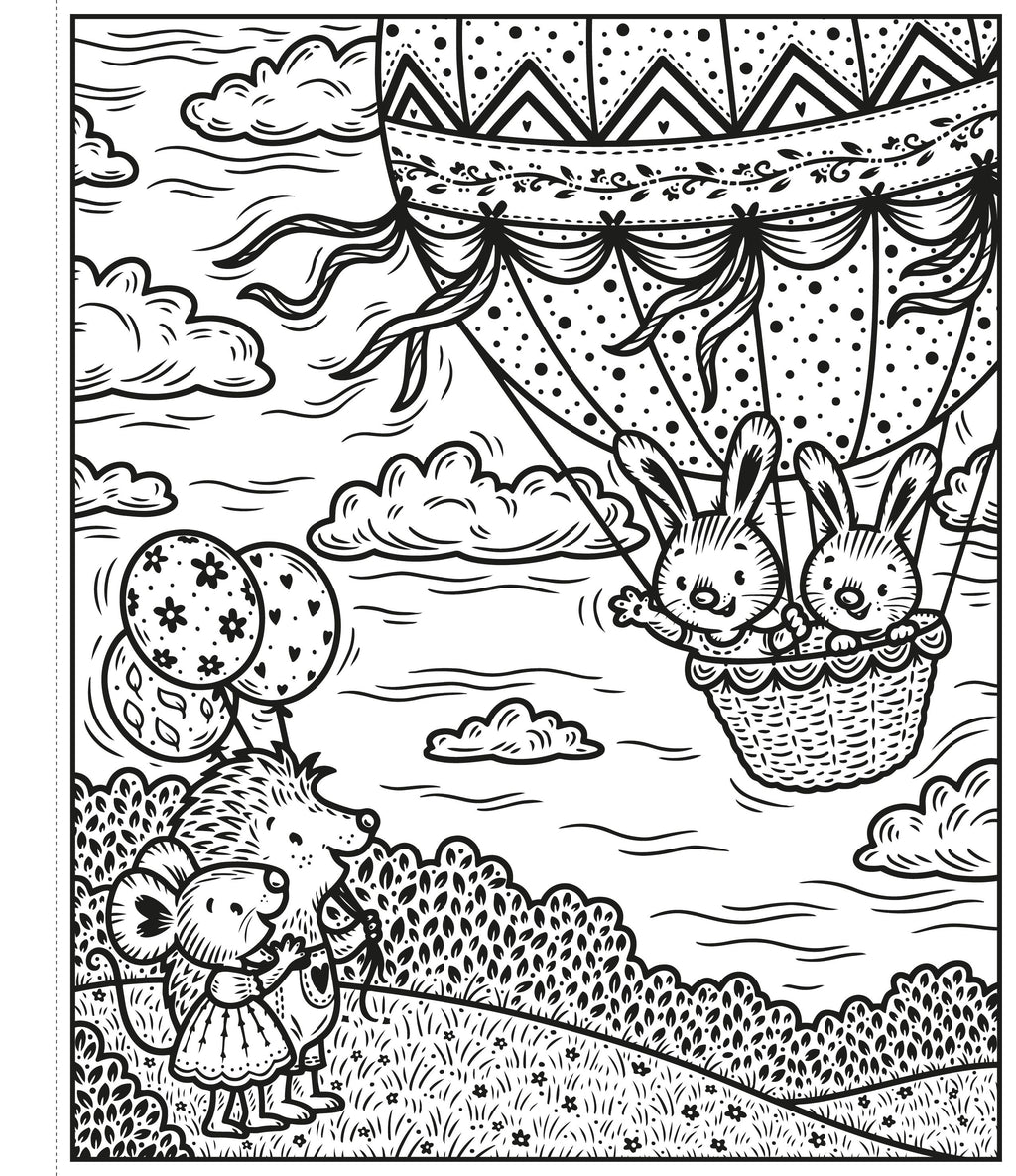 Usborne – Easter Magic Painting Book – Carte pentru copii 5+ ani – carte pentru copii Usborne, preview pagini