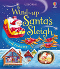 Usborne – Wind-Up Santa's Sleigh – Carte pentru copii 3+ ani – carte pentru copii Usborne, copertă