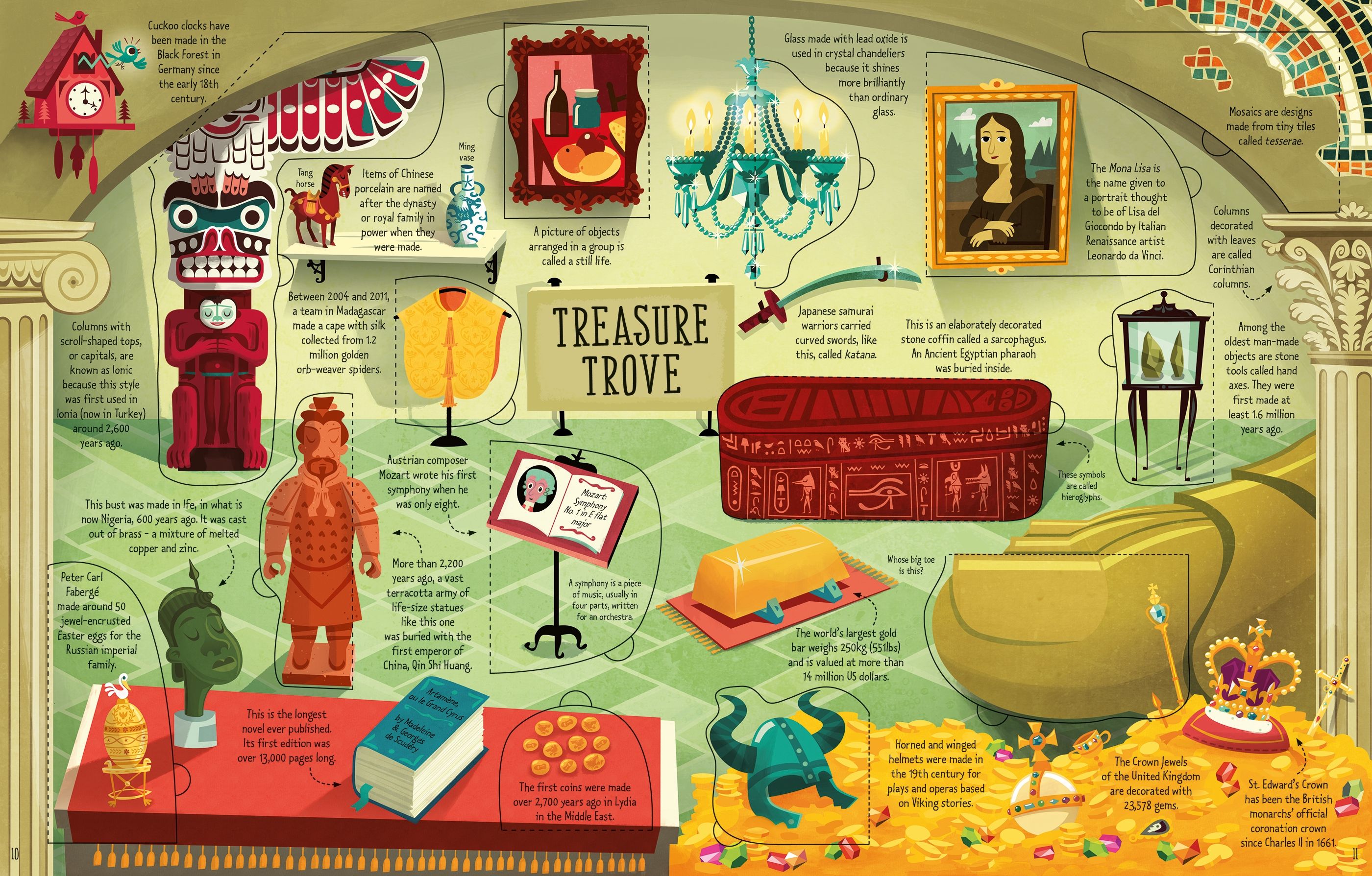 Usborne – Lift-the-Flap General Knowledge – Carte cu clapete pentru copii 6+ ani – carte pentru copii Usborne, preview pagini