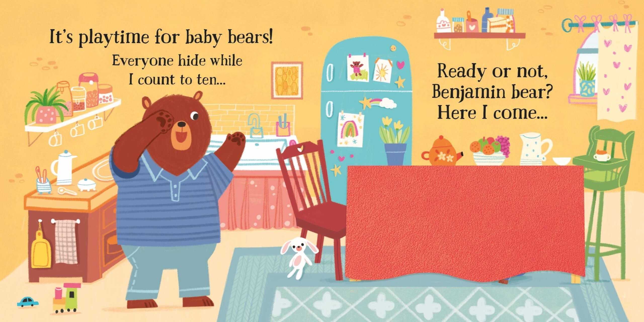 Usborne – Playtime for Baby Bears – Carte pentru copii 6+ luni – carte pentru copii Usborne, preview pagini