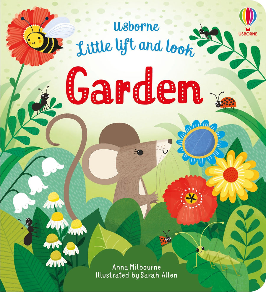 Coperta cărții Little Lift and Look Garden, Usborne