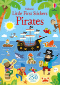Usborne – Little First Stickers Pirates – Carte cu stickere pentru copii 3+ ani – carte pentru copii Usborne, copertă