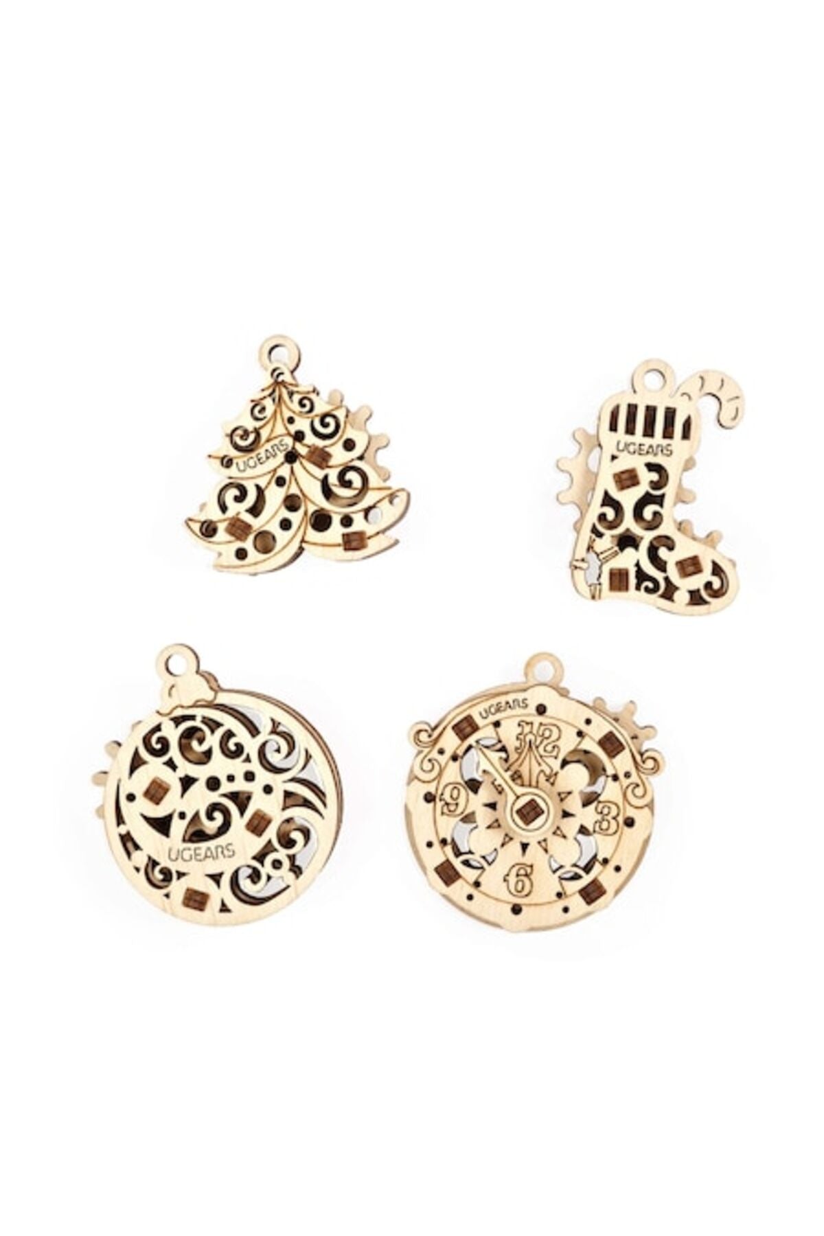UGears U-Fidget Happy New Year image 0