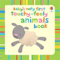 Usborne – Baby's Very First Touchy-Feely Animals – Carte pentru copii 0+ luni – carte pentru copii Usborne, copertă