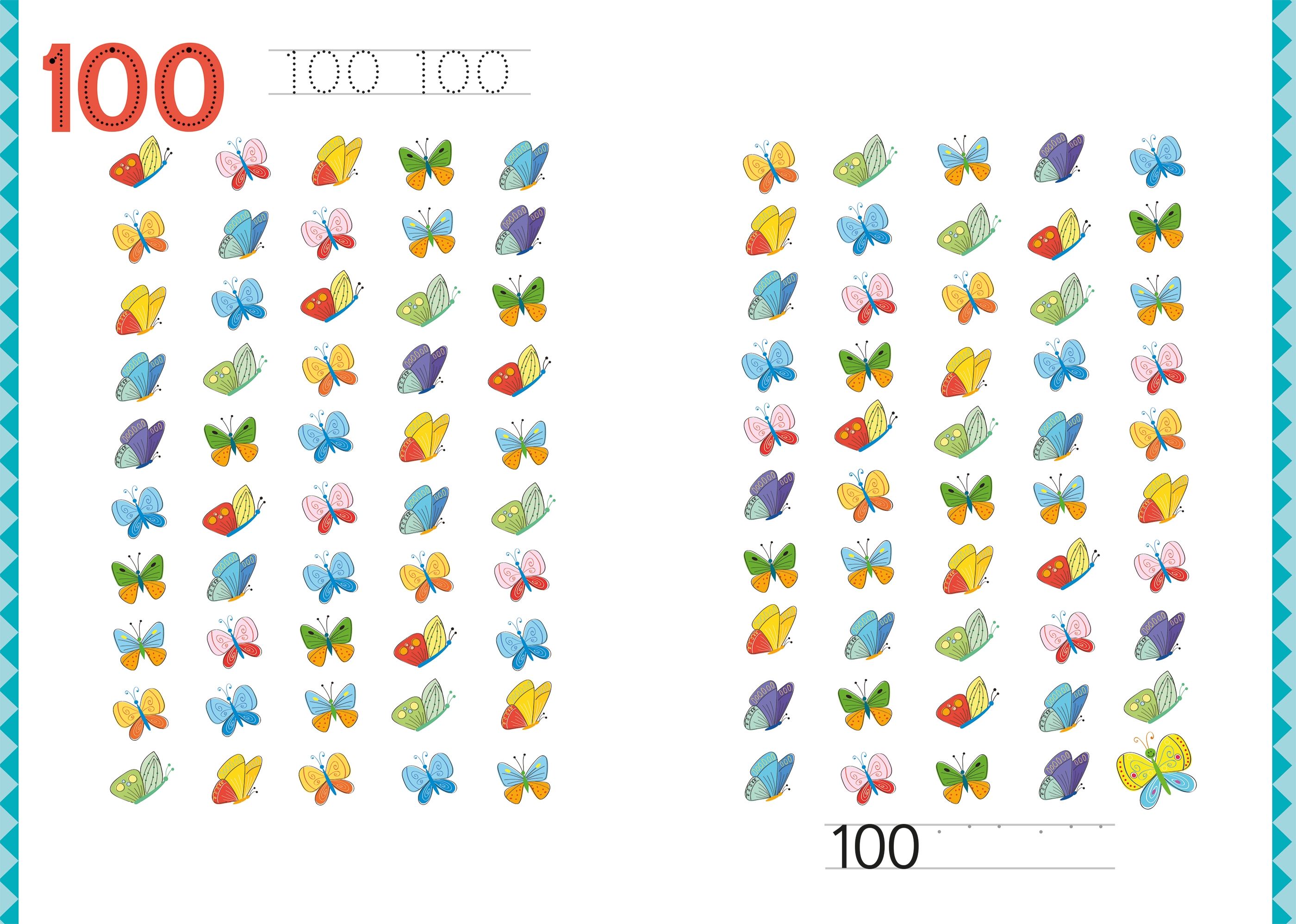 Usborne – Little Wipe-Clean Numbers – Carte de activități (refolosibilă) pentru copii 3+ ani – carte pentru copii Usborne, preview pagini