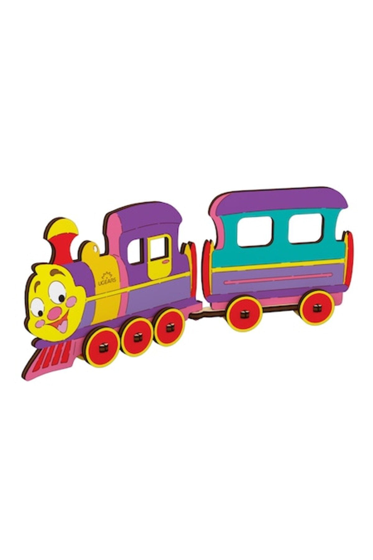 UGears 4KIDS Locomotiva image 0