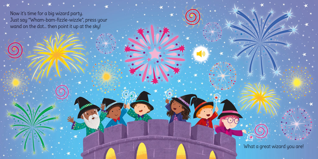 Usborne – Wand Books: Wizard Magic – Carte pentru copii 3+ ani – carte pentru copii Usborne, preview pagini