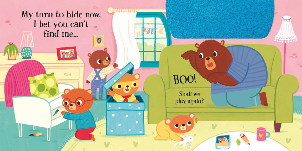 Usborne – Playtime for Baby Bears – Carte pentru copii 6+ luni – carte pentru copii Usborne, preview pagini