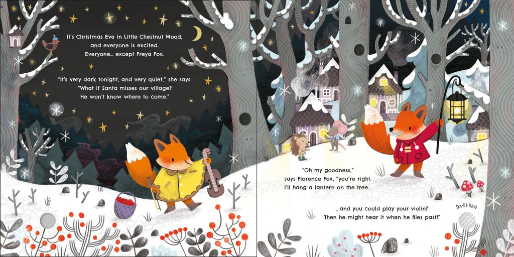 Usborne – Lights and Sounds Christmas – Carte pentru copii 6+ luni – carte pentru copii Usborne, pagini interior ilustrate