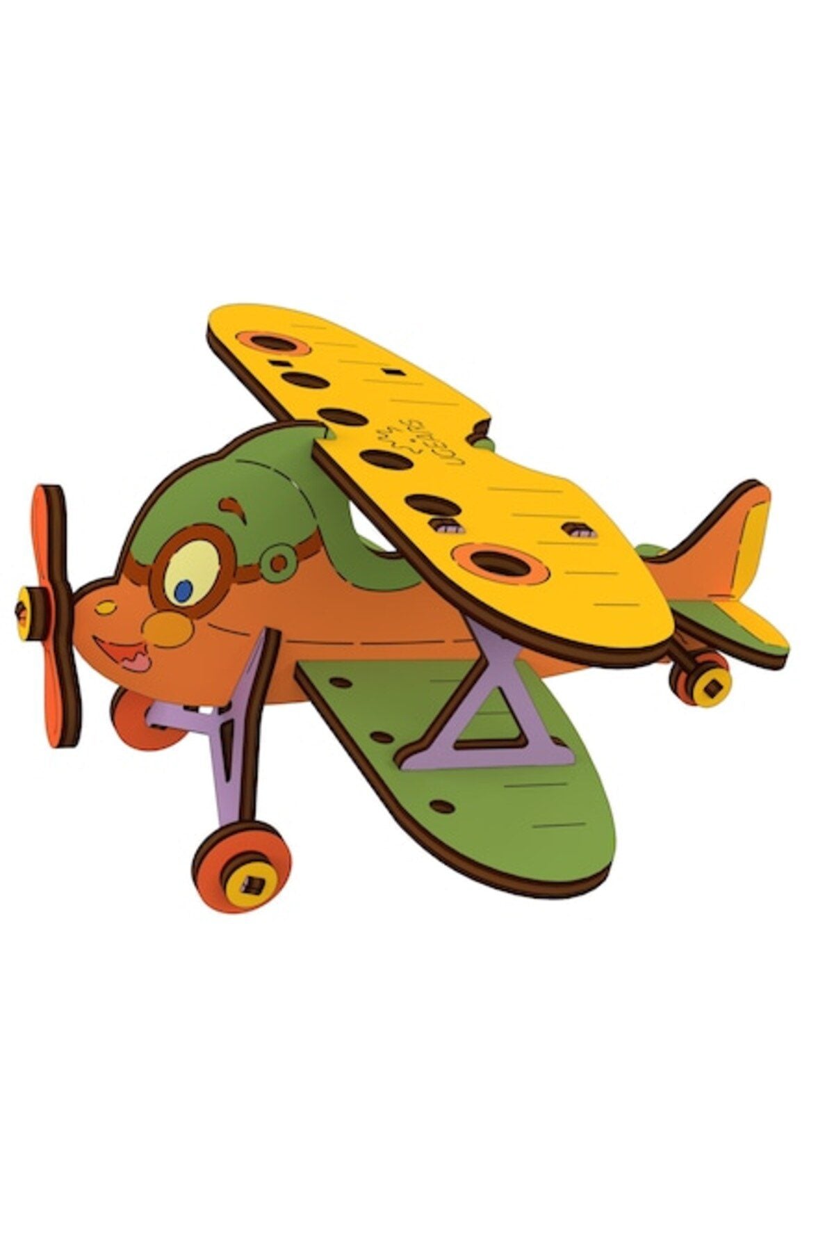 UGears 4KIDS Biplan image 0