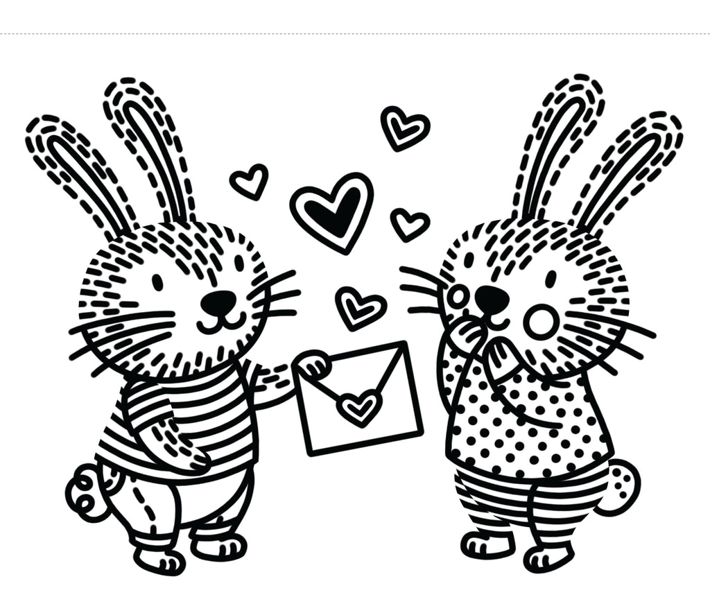 Usborne – First Magic Painting I Love You Bunny – Carte cu clapete pentru copii 3+ ani – carte pentru copii Usborne, detalii conținut