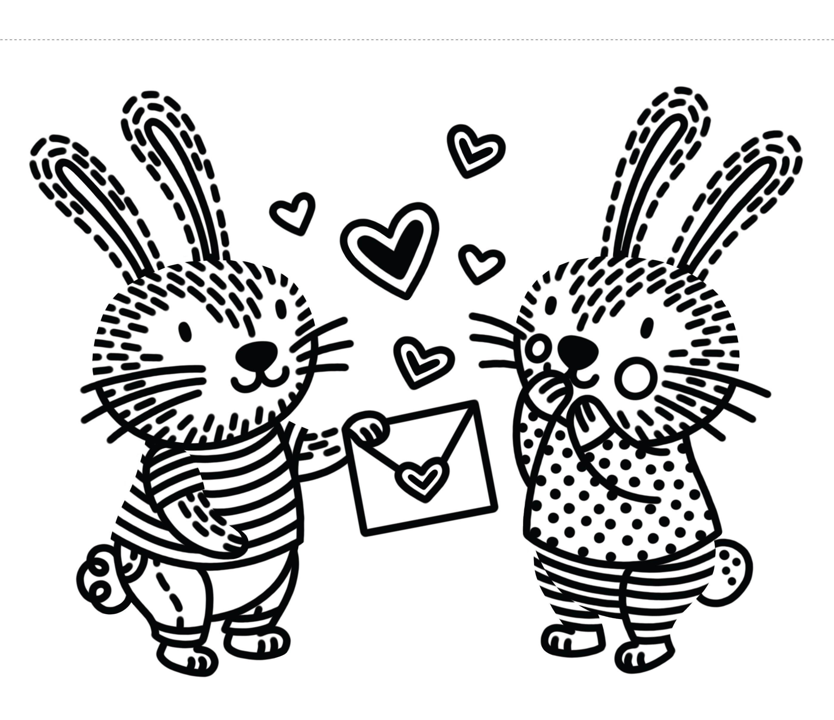 Usborne – First Magic Painting I Love You Bunny – Carte cu clapete pentru copii 3+ ani – carte pentru copii Usborne, detalii conținut