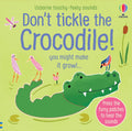 Usborne – Don't Tickle the Crocodile! – Carte cu sunete pentru copii 6+ luni – carte pentru copii Usborne, copertă