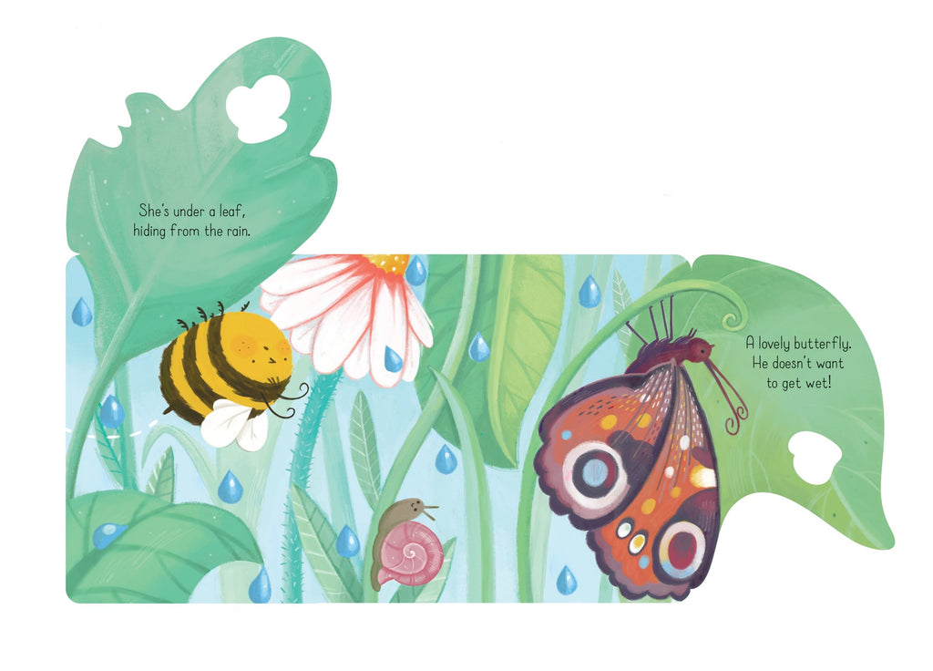 Usborne – Little Lift and Look Busy Bee – Carte cu clapete pentru copii 10+ luni – carte pentru copii Usborne, detalii conținut cu clapete